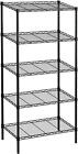 5-Tier Storage Shelves Wire Shelving Unit Adjustable Metal Shelf  for Kitchen