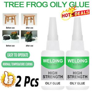 2X Universal Welding Tree Frog Oily Glue Plastic Wood Metal Rubber Repair Tool