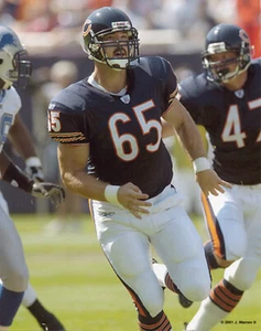 PATRICK MANNELLY 2001 CHICAGO BEARS 8X10 PHOTO - Picture 1 of 1