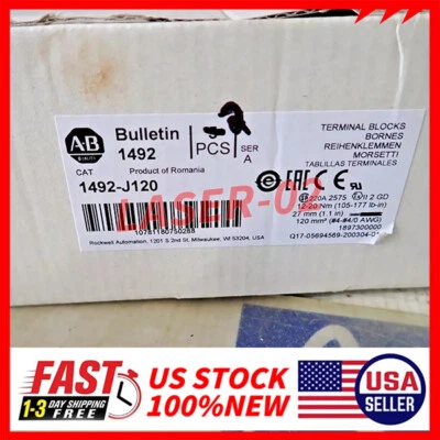 New Sealed 1492-J120 Allen-Bradley Free Shipping - Image 1 of 2