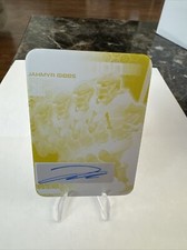 2023 Jahmyr Gibbs RC Auto #d 1/1 Yellow Vivid Animation Printing Plate SSP Rare