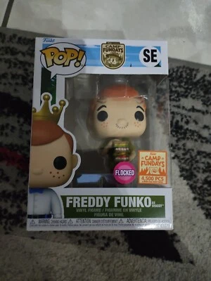 Funko Freddy As Shaggy Flocked 4500st Scooby Doo Fundays Camp - Bild 1 von 4