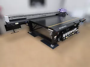 Mimaki JFX200-2513 CMYK+W+Lack UV-LED Flachbett-Drucker nur 3300m² - Bild 1 von 8