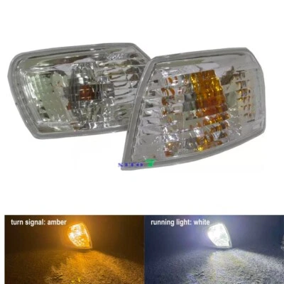 Amber/White Front Corner Signal DRL Light For Toyota Corolla AE110 E110 97-2002 - Imagem 1 de 4