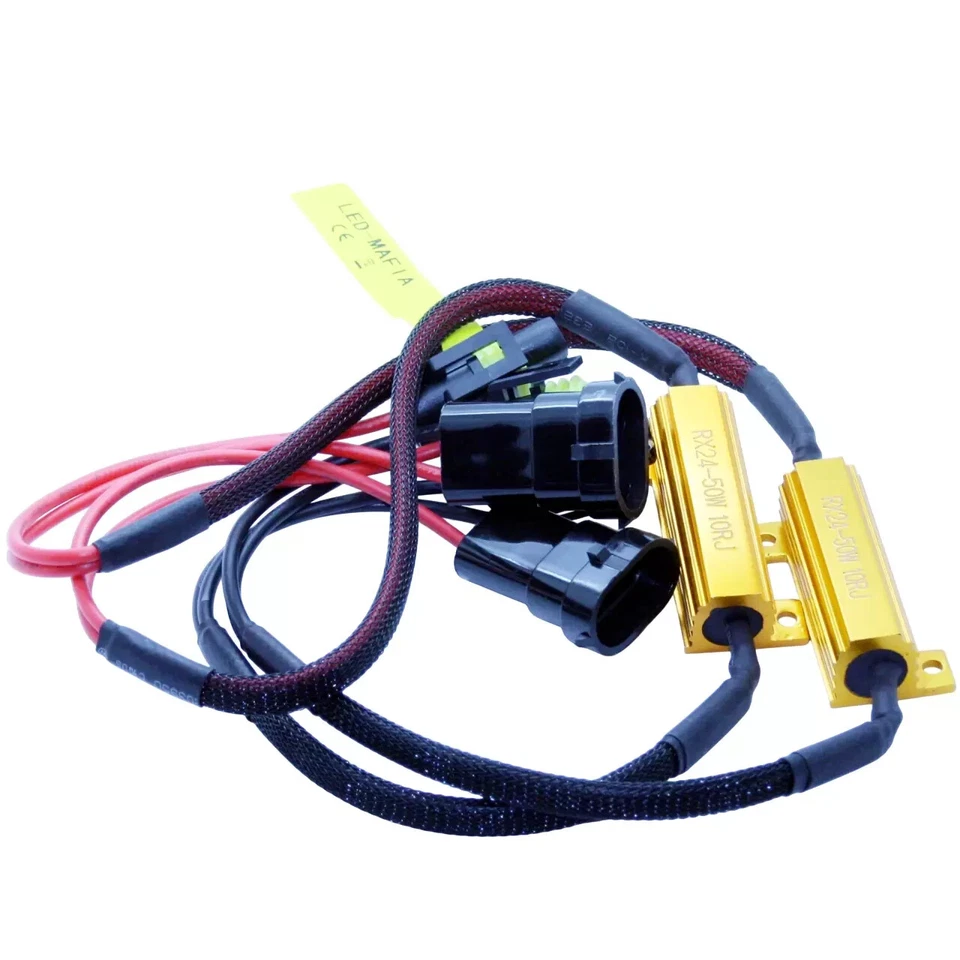 2 H8 H11 Socket for LED Load Resistance Resistors Fog Lights - Image 1 of 1