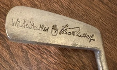 Golf, Vintage “White Heather” Putter, Made In Scotland, Right Handed Steel Shaft - Image 1 of 4