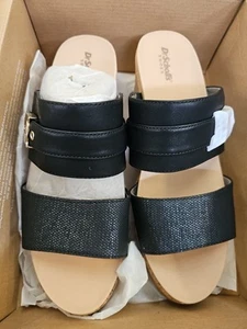 Dr. Scholl's Cali Vibe Women's Sandal. Black NIB Size 9M - Picture 1 of 4