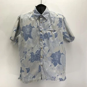 Guess Kurzarmhemd mit Blumenmuster Herren große Knopfleiste 100% Baumwolle Sommer - Bild 1 von 10