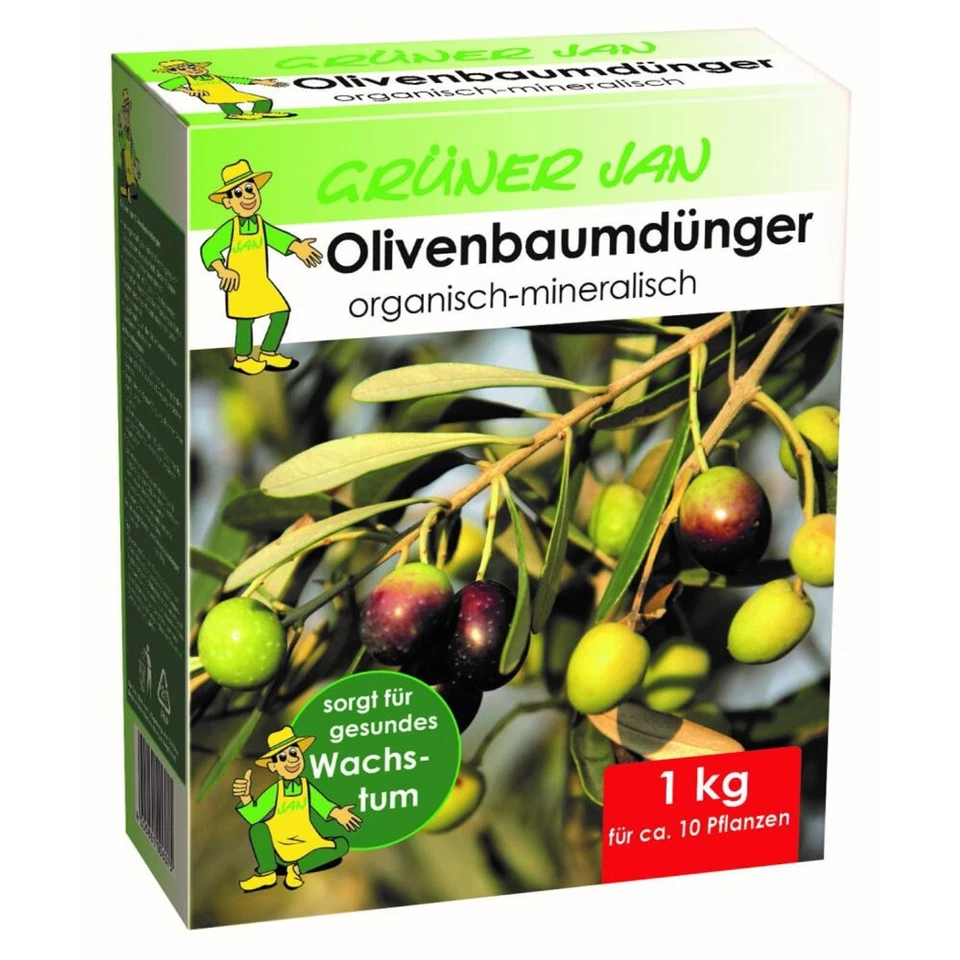 GJ Olivenbaumdünger Dünger 1kg – 10x Spezialdünger für Olivenbäume & Pflanzen - Bild 1 von 1