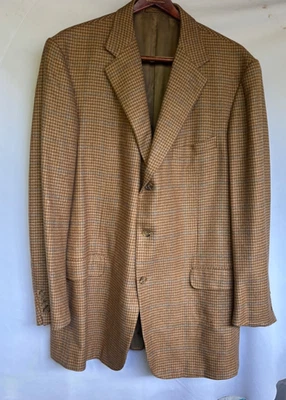 ERMENEGILDO ZEGNA FOR WILKES BASHFORD SILK CASHMERE BLAZER SPORT COAT  SIZE 58L - Image 1 of 4