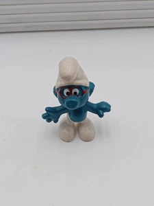 Vintage 1969 Red Glasses Brainy Smurf (Good Condition) - Bild 1 von 3