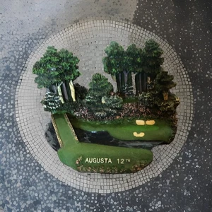 Fairway Repliken Augusta Masters Golfplatz 12. Loch Visitenkarte Memo Halter - Bild 1 von 12