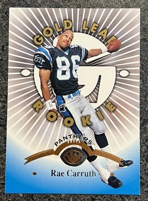 1997 Leaf #159 Rae Carruth RC Carolina Panthers Murderer - Image 1 of 2