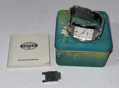 Men’s FOSSIL FS-4152 Arkitekt Stainless Steel Watch Water Résistent Box & Papers - Image 1 of 4