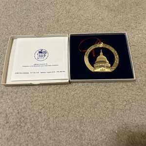 1988 vergoldeter konstitutioneller zweihundertjähriger Weihnachtsschmuck 1788 Artikel 1 - Bild 1 von 11