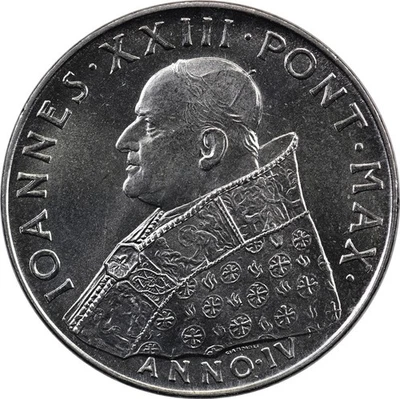 Ciudad del Vaticano - 100 liras - 1962 - Unc/BU - Segundo Concilio Ecuménico Foto 1 de 2