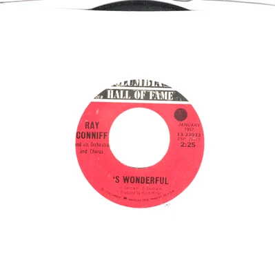 Ray Conniff & His Orchestra:     'S Wonderful / Say It With Music .. 45 RPM 8103 - Image 1 of 3