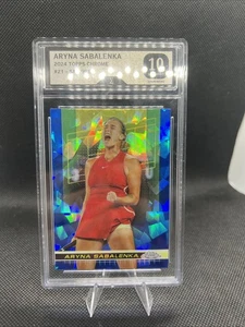 2024 Topps Chrome Sapphire Tennis Aryna Sabalenka - Sigma 10 - Bild 1 von 2