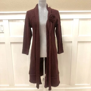 Maglione cardigan lungo maglia morbido nuovo con etichette taglia:L misto lana boho cottage - Foto 1 di 14