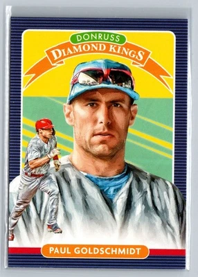 2020 Donruss #25 Paul Goldschmidt Yellow - Image 1 of 2