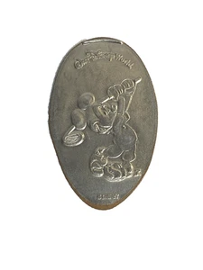 Walt Disney World Mickey Mouse Golfen länglich gepresst Sammlerstück Viertel - Bild 1 von 1