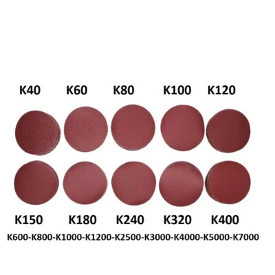 MARKENLOS F58 / Schleifscheibe Schleifpapier Schleifteller- Klett 50mm Dremel Proxxon