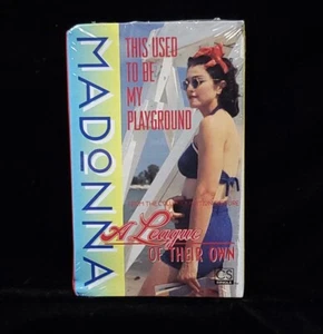 Sealed Madonna This Used To Be My Playground Cassette Single League Of Their Own - Picture 1 of 10