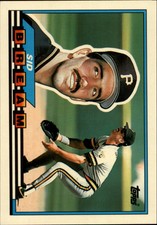 1989 Topps Big Pittsburgh Pirates Baseball Card #106 Sid Bream