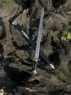 Espada Hombre Norte Acero Damasco | Espada Vikinga Personalizada | Regalo Único para Él Foto 1 de 4