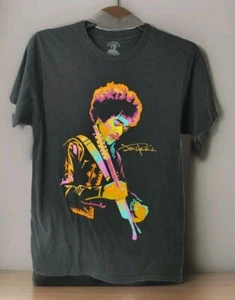 Jimi Hendrix Men's Graphic Tee-Shirt - size small "Authentic Hendrix" - Picture 1 of 5