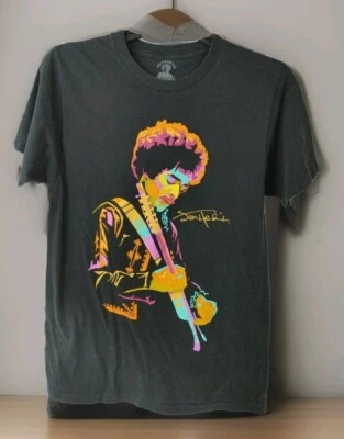 Jimi Hendrix Men's Graphic Tee-Shirt - size small "Authentic Hendrix" - Image 1 of 4