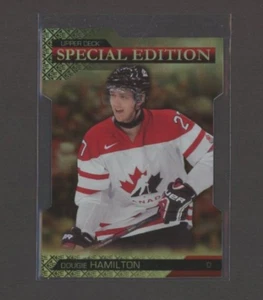 2013-14 Upper Deck Team Canada edición especial troquelado dorado Dougie Hamilton - Imagen 1 de 1