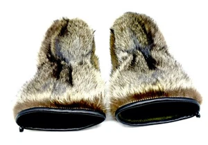 Winter Long Men's Raccoon fur Gauntlets - Picture 1 of 7