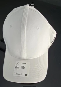 Nike JORDAN Classic99 Swoosh Flex Gorra Sombrero Blanco Unisex S/M M/L L/XL FV2234-100 - Imagen 1 de 12