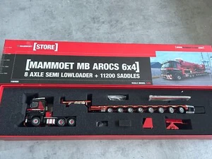IMC 1:50 Mammoet MB Arocs 6x4 + caricatore basso 8 assi + selle 11200 - Foto 1 di 1