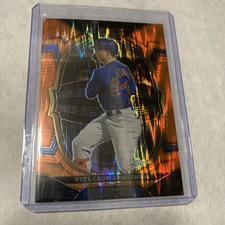 2023 Panini Select Concourse Pete Crow-Armstrong Orange Flash Prizm