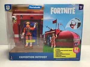 Autographed Fortnite Expedition Outpost Research Facility 27pc Set 4” Figure - Picture 1 of 14