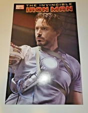 Invincible Iron Man #1 Robert Downey Jr Photo Cover NM/MINT 9.8