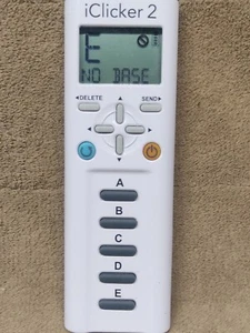 iClicker 2 Student Remote Tested Working Classroom Response White Free Shipping - Picture 1 of 9