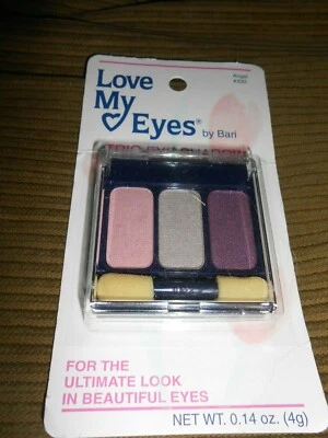 LOVE MY EYES BY BARI TRIO EYE SHADOW ANGEL #330 NEW/SEALED - Image 1 of 2