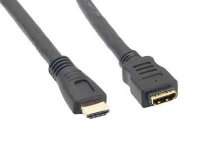 Cable de extensión HDMI de alta velocidad de 3 pies con Ethernet (4K@60Hz, macho a hembra) Foto 1 de 3