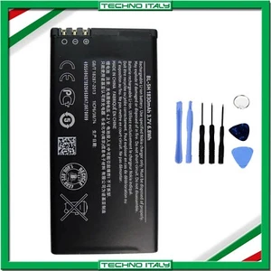 BATTERIA PER NOKIA LUMIA 630 635 638 BL-5H 1830MAH NUOVA + KIT CACCIAVITI - Foto 1 di 3