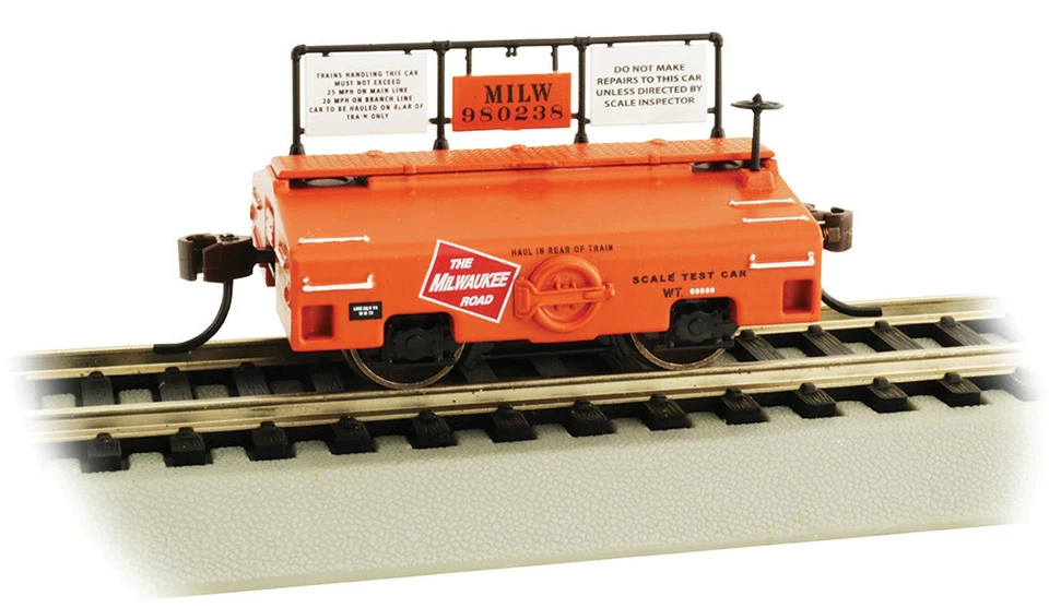 BACHMANN #74407 HO SCALE MILWAUKEE ROAD - Test Weight Car NEW IN BOX - Image 1 of 1