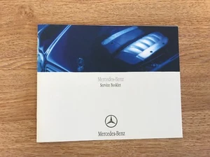 NEW MERCEDES SERVICE BOOK GENUINE COVERS ALL MODELS PETROL/DIESEL CAR/VANS+ - Picture 1 of 2