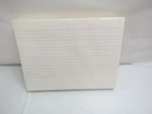 LEHRE HEIMSCHULE WEISSES RICHTLINIENPAPIER 9 X 12 500 LINIERTE BLÄTTER - Bild 1 von 3