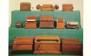 Organy papierowe i rolkowe 1886 Musical Casket McTammany Florida Museum Pocztówka