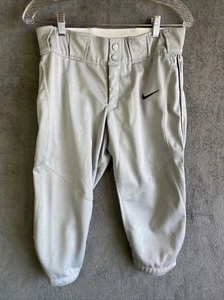 Nike Softball Pants Woman’s Sz Medium Gray Vented College Fit EUC!!! - Picture 1 of 12