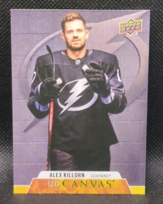 Alex Killorn 2020-21 Upper Deck Series 2 UD Canvas #C196 Tampa Bay Lightning - Image 1 of 2
