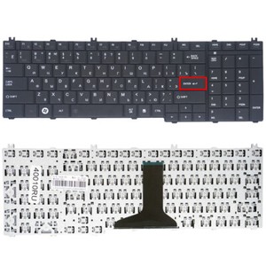 New Laptop Keyboard Toshiba Satellite C650 C650D V000210270 NSK-TN0SV RU Black