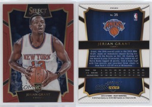 2015-16 Panini Select Concourse Red Prizm /149 Jerian Grant #35 Rookie RC
